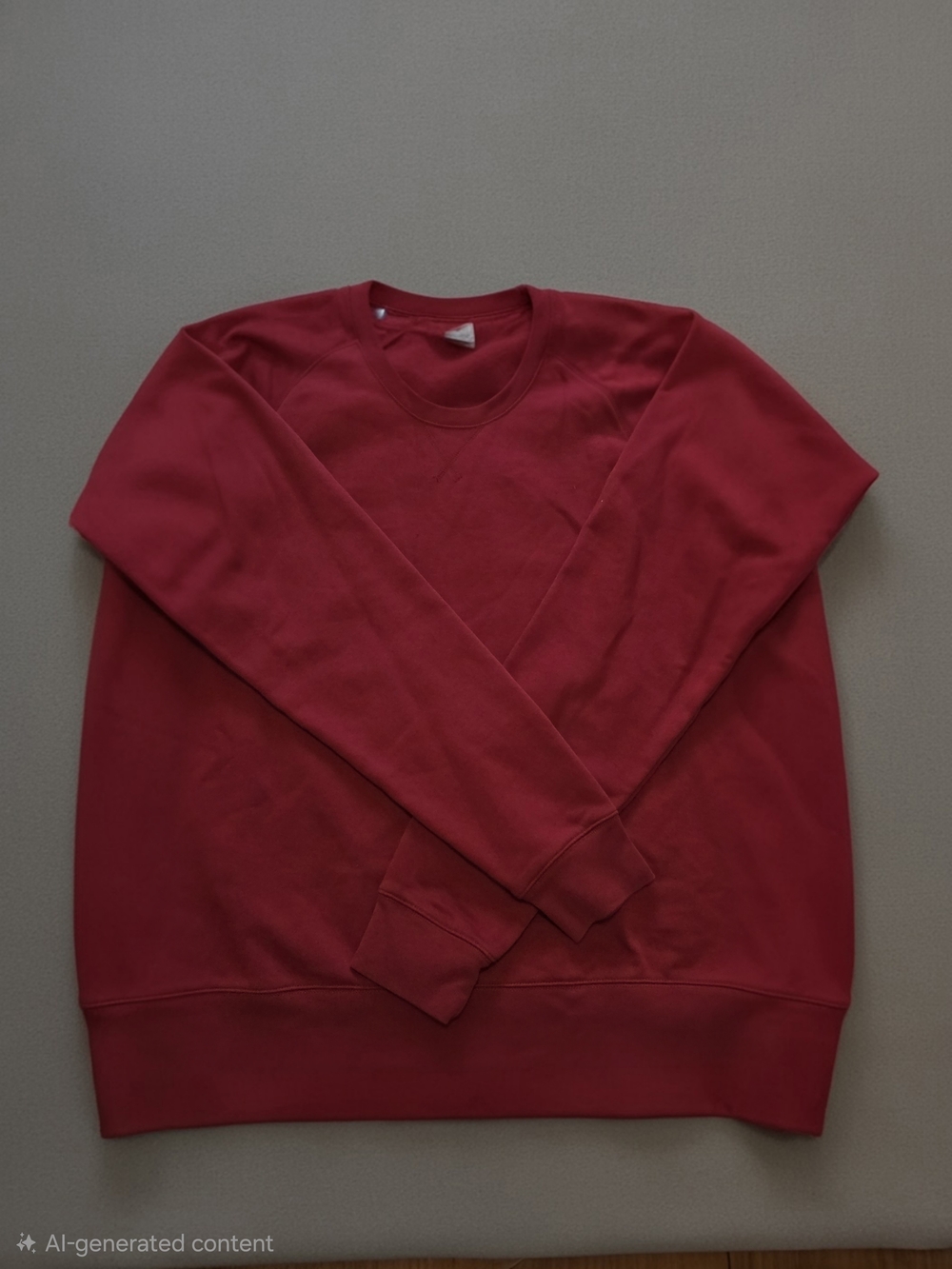 Lands' End Men's Crimson Crewneck Sweater